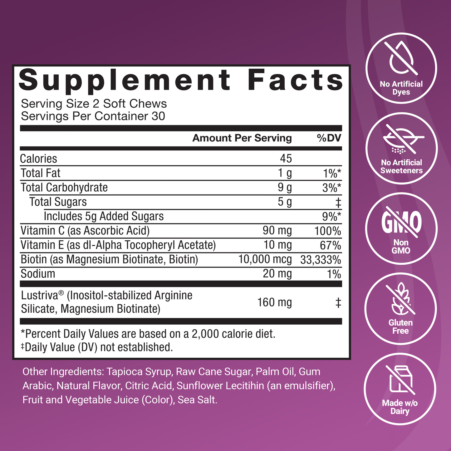 Hair Growth Accelerator Soft Chews™